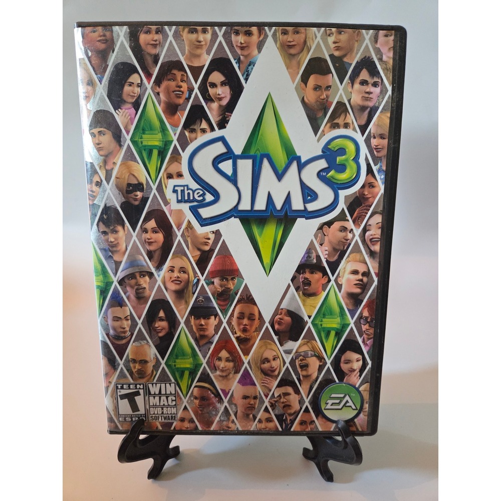 The Sims 3 PC Mac DVD-ROM Video Game 2009 EA Games Base Game Teen Rated